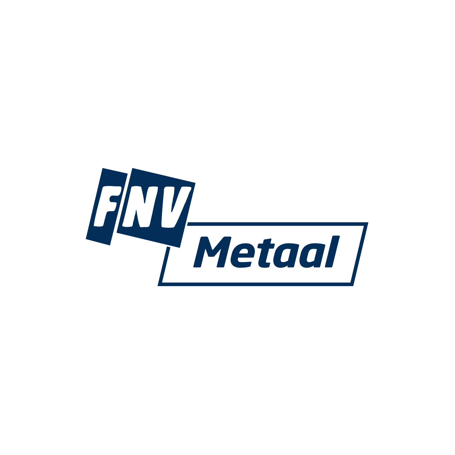 logo FNV Metaal - blauw
